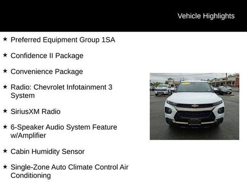 Used 2023 Chevrolet TrailBlazer ACTIV w/ Convenience Package AWD/4WD image 6