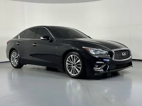 Used 2023 INFINITI Q50 Luxe w/ Cargo Package AWD/4WD image 1
