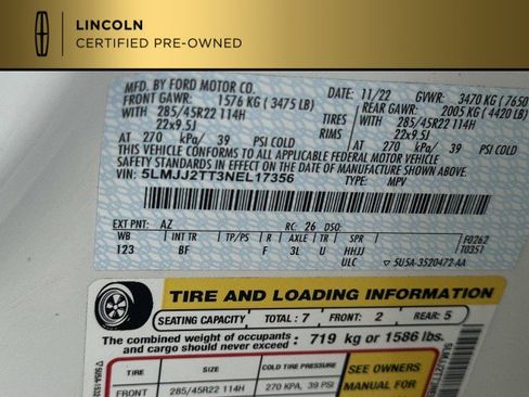 Used 2022 Lincoln Navigator Black Label image 41