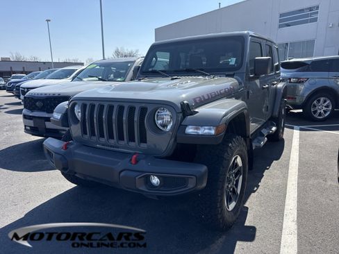 Used 2021 Jeep Wrangler Unlimited Rubicon w/ Uconnect 4C Nav & Sound Group image 1