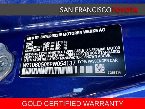 Certified 2023 Toyota Supra Premium w/ Driver Assist Package RWD image 33