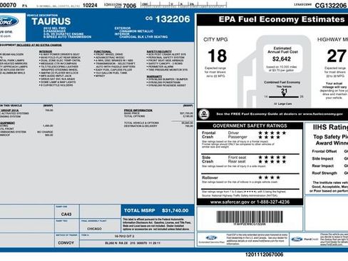 Used 2012 Ford Taurus SEL image 10