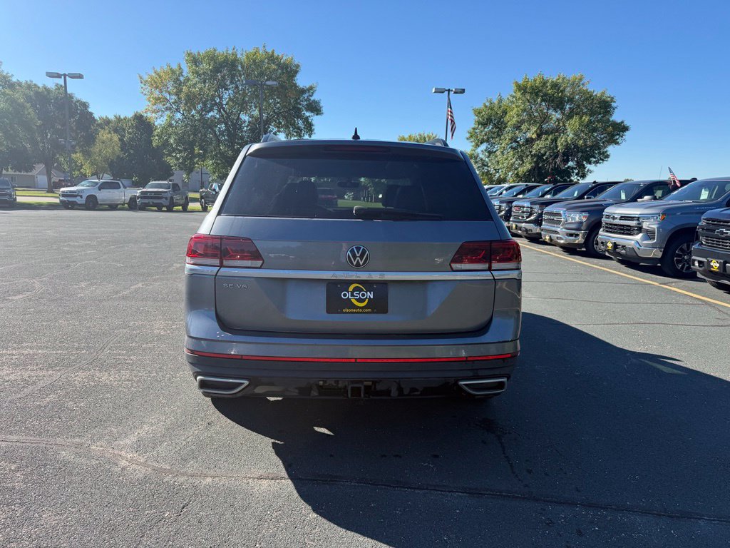 Used 2021 Volkswagen Atlas SE w/ Panoramic Sunroof Package FWD image 6