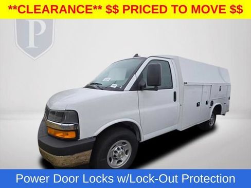 New 2025 Chevrolet Express 3500 w/ Power Convenience Package RWD image 11