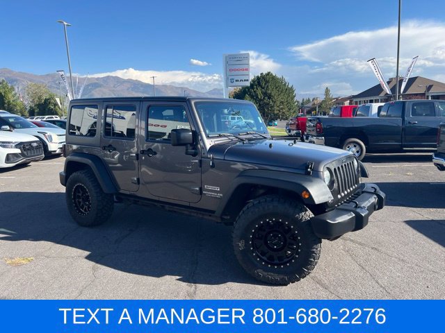 Used 2014 Jeep Wrangler Unlimited Sport w/ Quick Order Package 24S AWD/4WD image 9