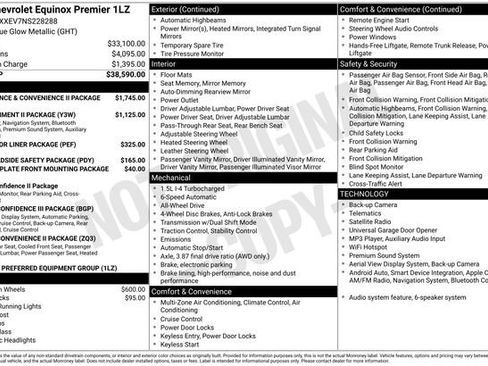 Used 2022 Chevrolet Equinox Premier AWD/4WD image 7