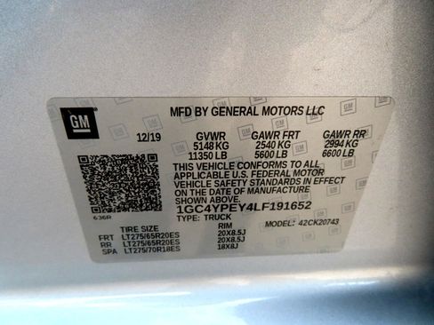 Used 2020 Chevrolet Silverado 2500 LTZ w/ LTZ Convenience Package image 17