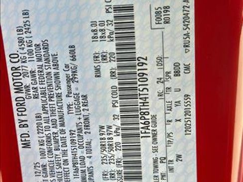 New 2026 Ford Mustang Coupe image 17