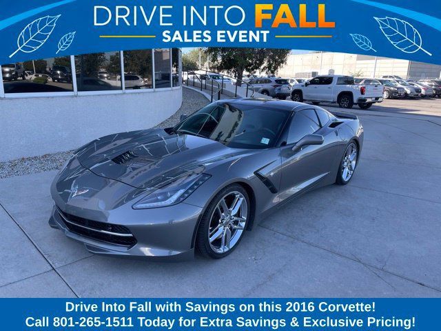 Used 2016 Chevrolet Corvette Stingray Coupe w/ 2LT Preferred Equipment Group RWD image 1