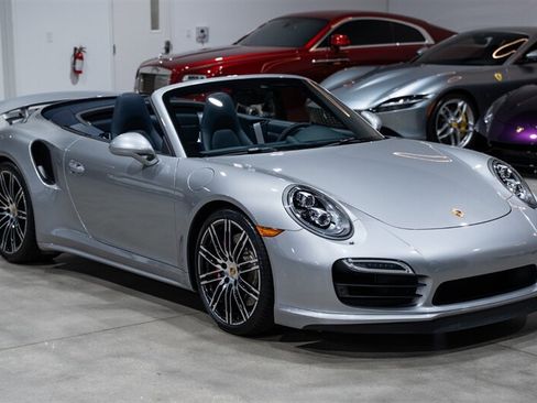 Used 2015 Porsche 911 Turbo w/ Sport Chrono Package AWD/4WD image 9