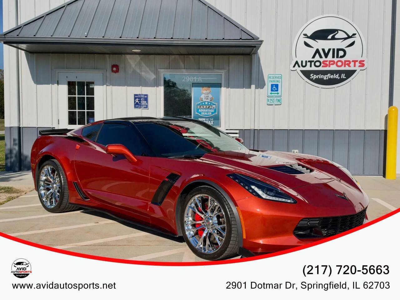 Used 2015 Chevrolet Corvette Z06 w/ 2LZ Preferred Equipment Group RWD image 1