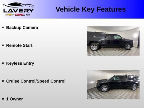 Used 2019 Chevrolet Silverado 1500 Custom w/ Custom Convenience Package image 2