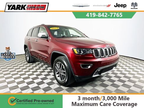Certified 2021 Jeep Grand Cherokee Limited w/ Luxury Group II image 1