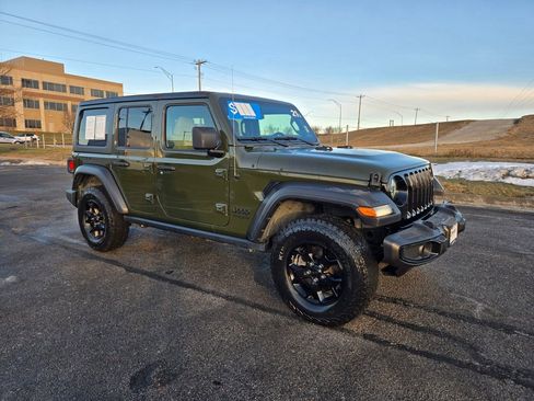 Used 2021 Jeep Wrangler Unlimited Sport image 1
