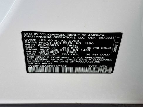 Certified 2023 Volkswagen Atlas SEL AWD/4WD image 27