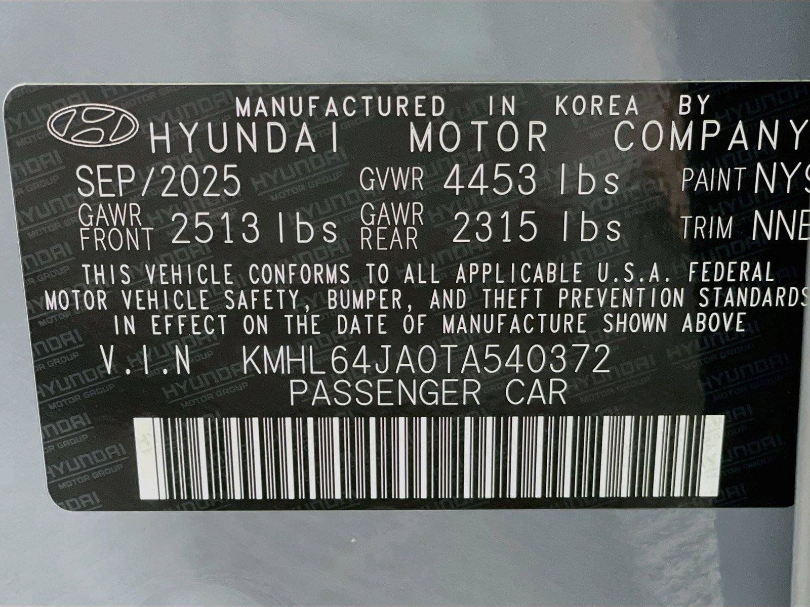 Certified 2026 Hyundai Sonata SEL FWD image 34