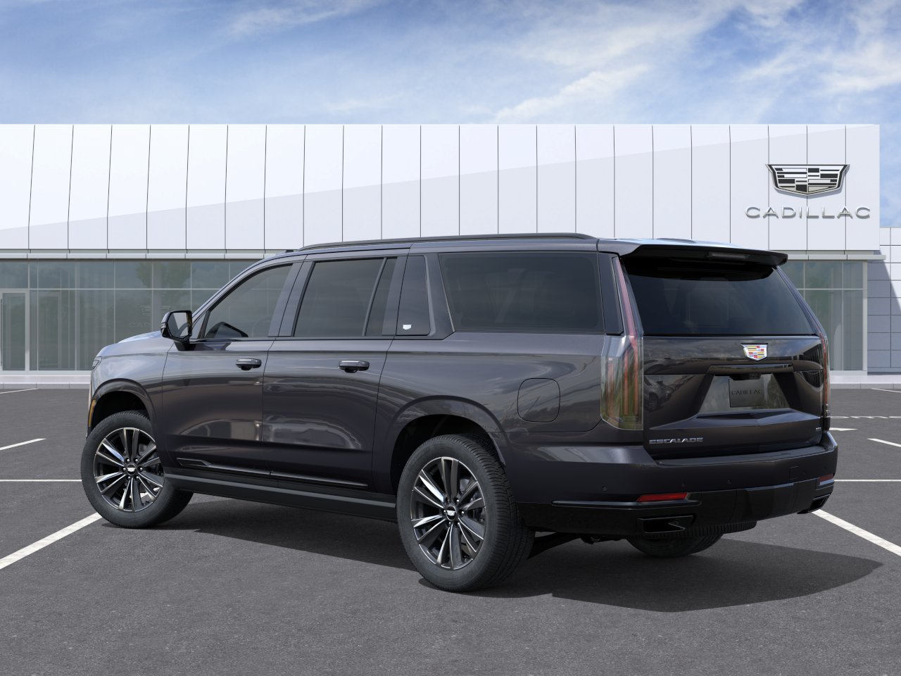 Certified 2025 Cadillac Escalade ESV Sport w/ LPO, Floor Liner Package AWD/4WD image 40