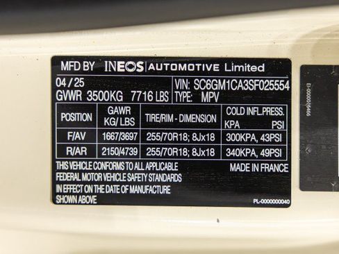 Used 2025 INEOS Grenadier AWD/4WD image 53