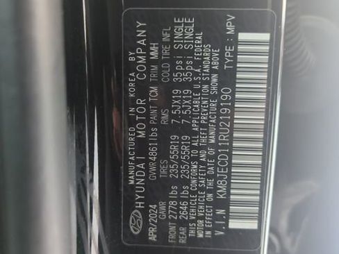 Used 2024 Hyundai Tucson Limited image 37