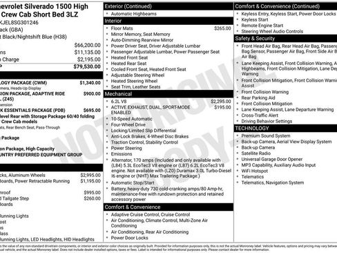 Used 2025 Chevrolet Silverado 1500 High Country w/ Technology Package image 5