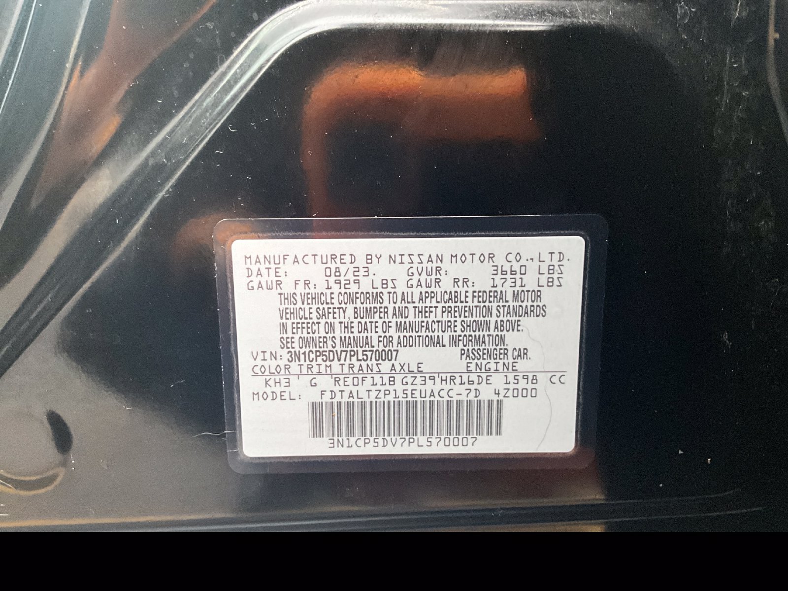 Used 2023 Nissan Kicks SR w/ SR Premium Package FWD image 18