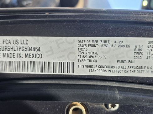 Used 2023 RAM 2500 Tradesman AWD/4WD image 24