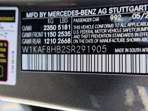 New 2025 Mercedes-Benz C 43 AMG 4MATIC Sedan image 44