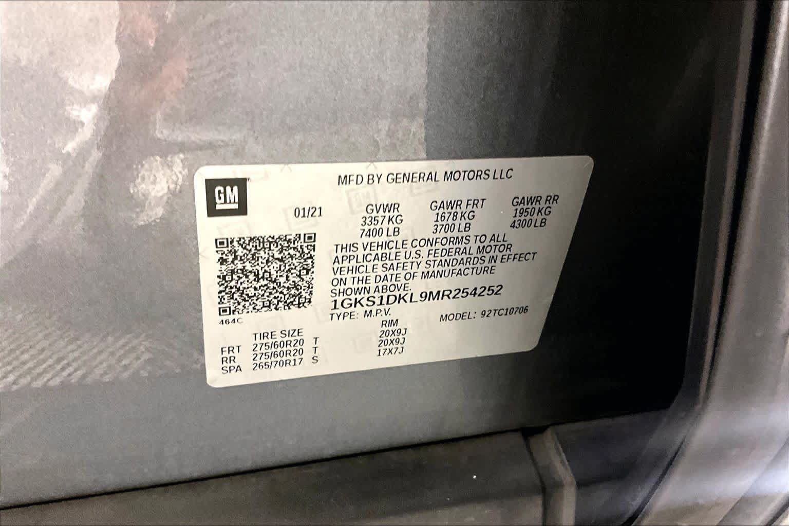 Used 2021 GMC Yukon Denali w/ Advanced Technology Package RWD image 33
