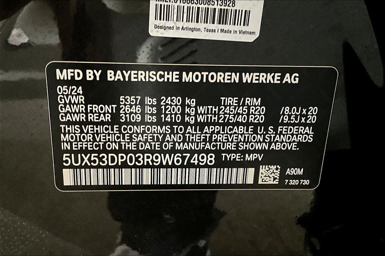 Used 2024 BMW X3 xDrive30i w/ Premium Package AWD/4WD image 31