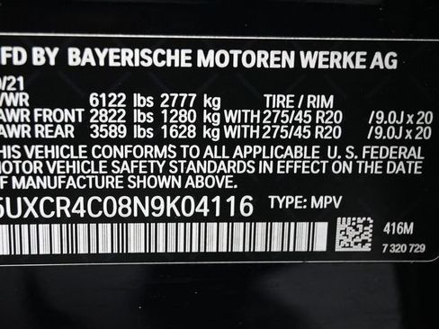 Used 2022 BMW X5 sDrive40i w/ M Sport Package RWD image 9