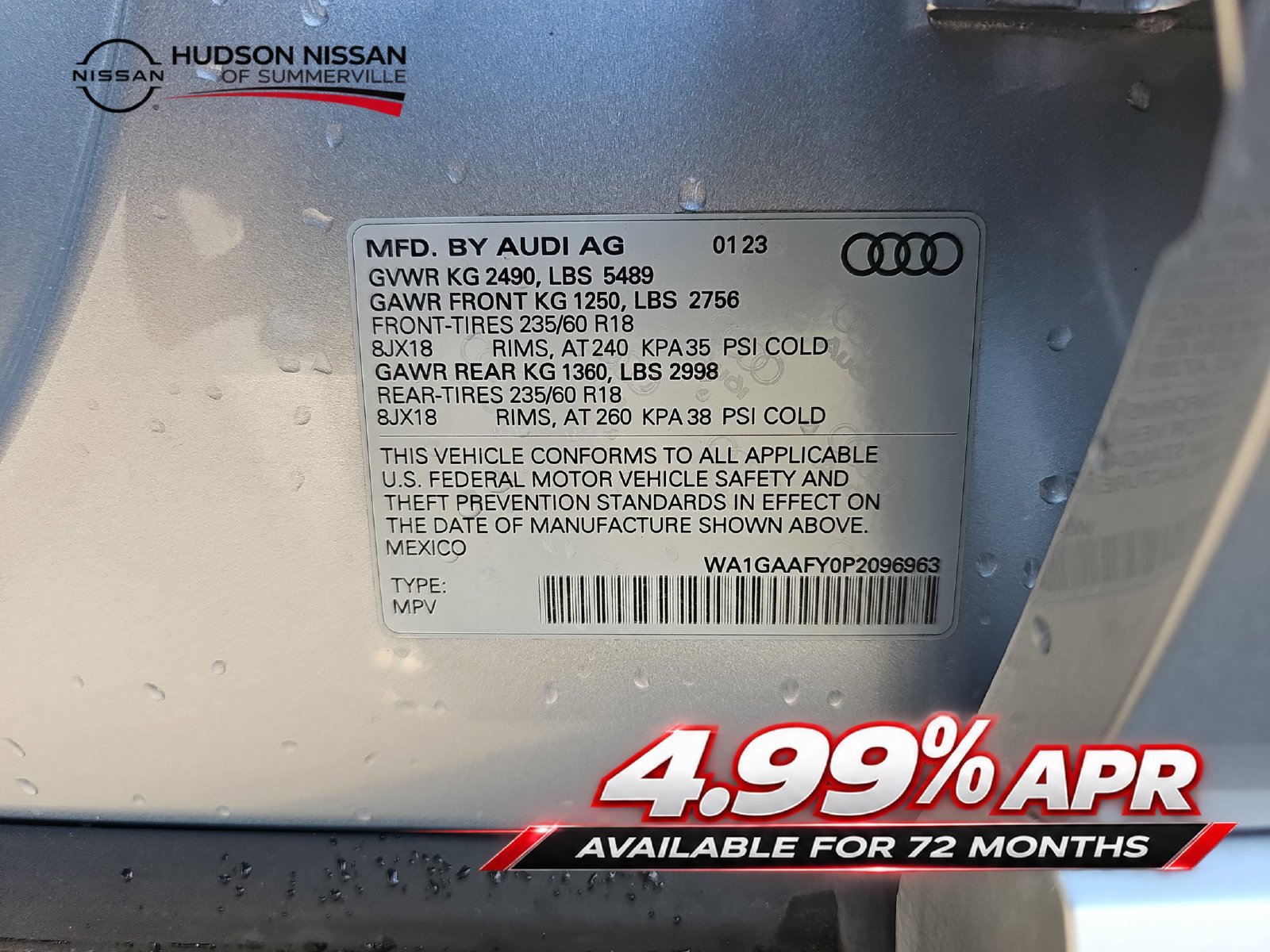 Used 2023 Audi Q5 2.0T Premium w/ Convenience Package AWD/4WD image 33