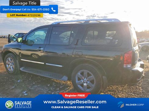 Used 2010 Nissan Armada Platinum w/ Captain Seat Pkg AWD/4WD image 3