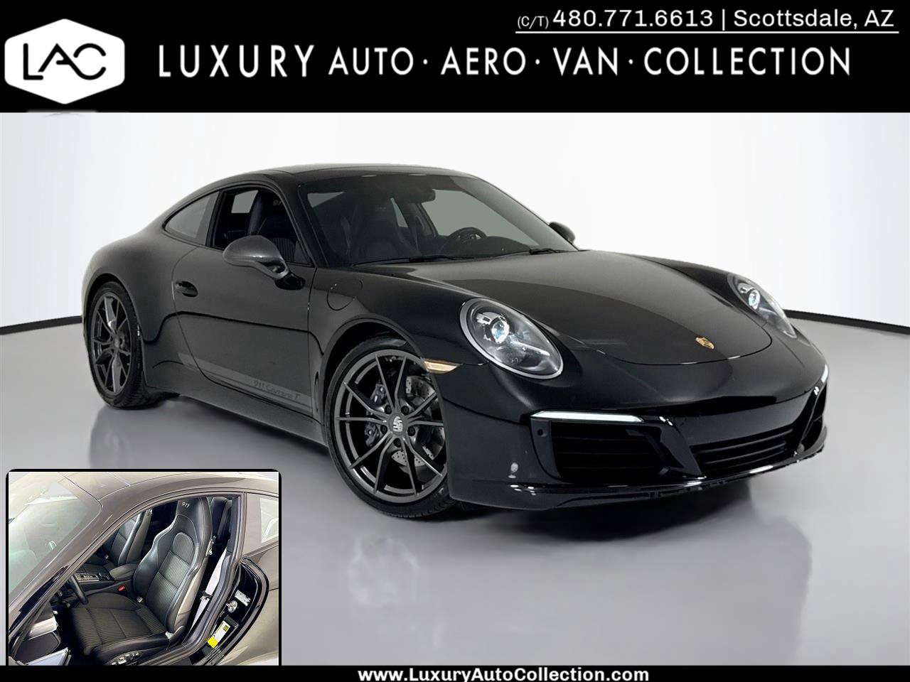 Used 2019 Porsche 911 Carrera T w/ Carrera T Interior Package RWD image 1