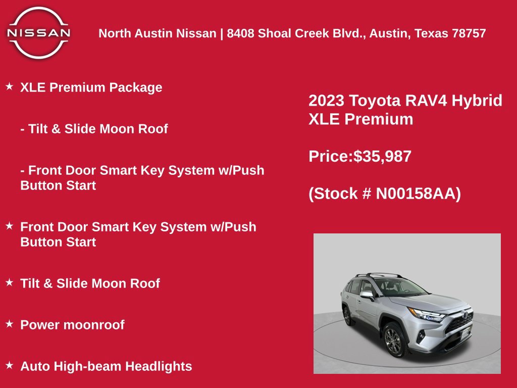 Used 2023 Toyota RAV4 XLE Premium AWD/4WD image 11