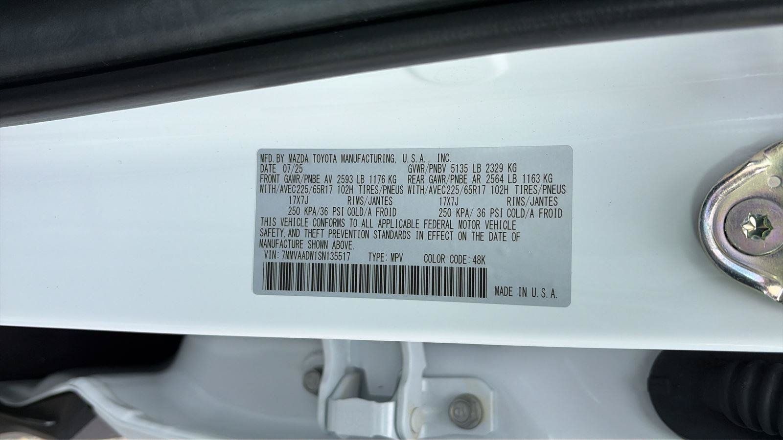 Certified 2025 MAZDA CX-50 AWD 2.5 Hybrid w/ Weather Package image 44