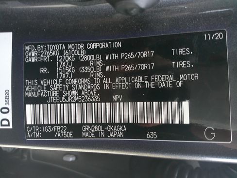 Used 2021 Toyota 4Runner SR5 image 35