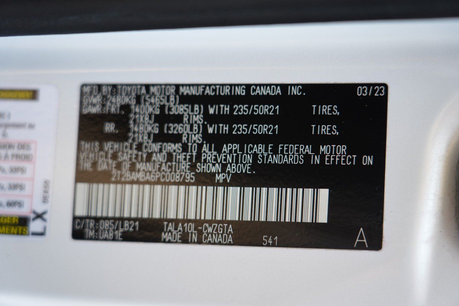 Used 2023 Lexus RX 350 Premium Plus w/ Cold Area Package FWD image 48