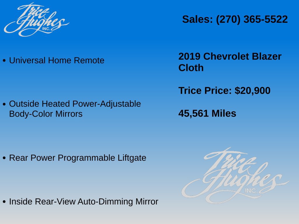 Used 2019 Chevrolet Blazer LT AWD/4WD image 6