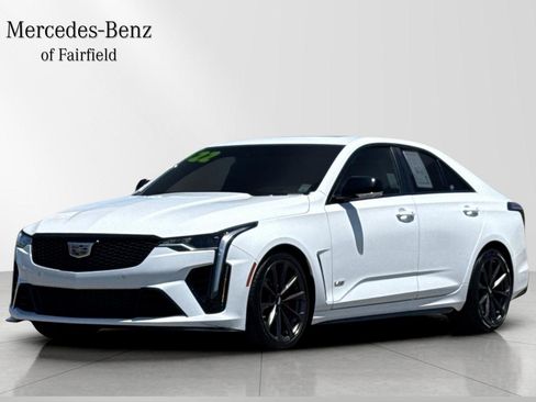 Used 2022 Cadillac CT4 V Blackwing w/ Driver Assist Package RWD image 1