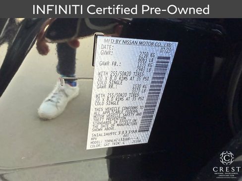 Certified 2026 INFINITI QX60 Autograph w/ Autograph Tech Package image 27