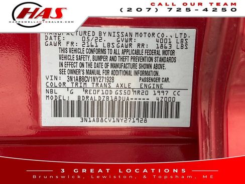 Used 2022 Nissan Sentra SV image 14