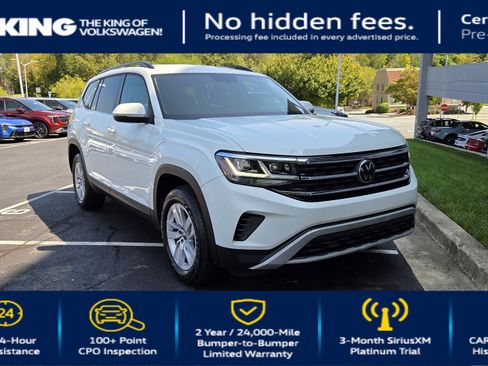 Certified 2021 Volkswagen Atlas S AWD/4WD image 1