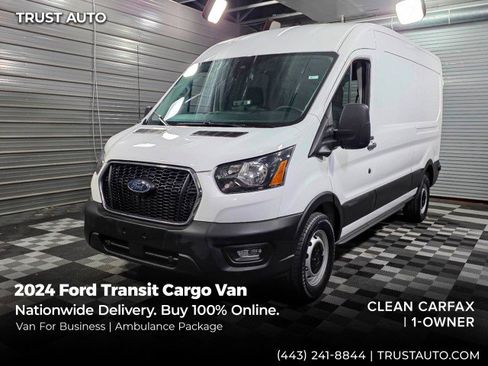 Used 2024 Ford Transit 250 148 Medium Roof w/ Load Area Protection Package image 1