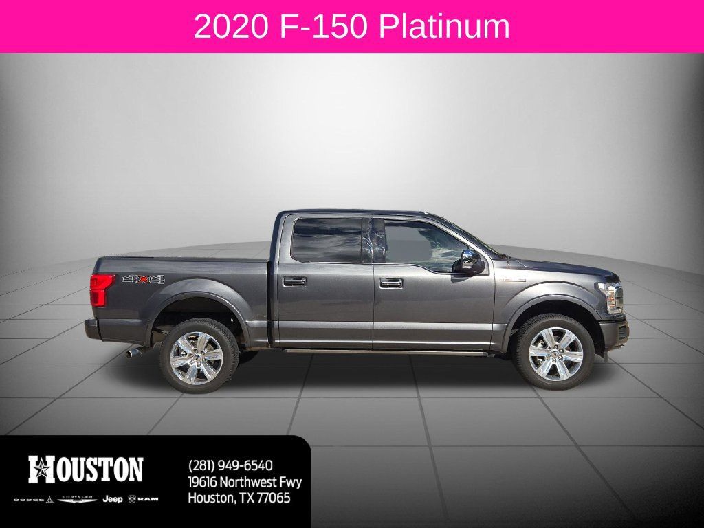 Used 2020 Ford F150 Platinum w/ Max Trailer Tow Package AWD/4WD image 2