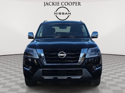 Used 2021 Nissan Armada Platinum w/ Captain's Chairs Package image 2