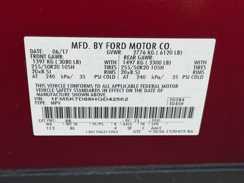 Used 2017 Ford Explorer XLT w/ Equipment Group 202A image 35