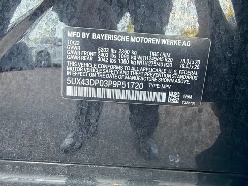 Used 2023 BMW X3 sDrive30i w/ M Sport Package RWD image 13
