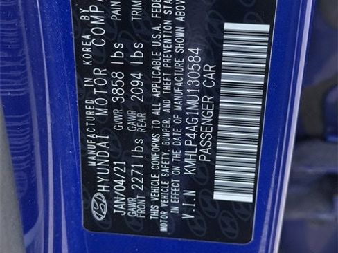 Used 2021 Hyundai Elantra Limited image 34