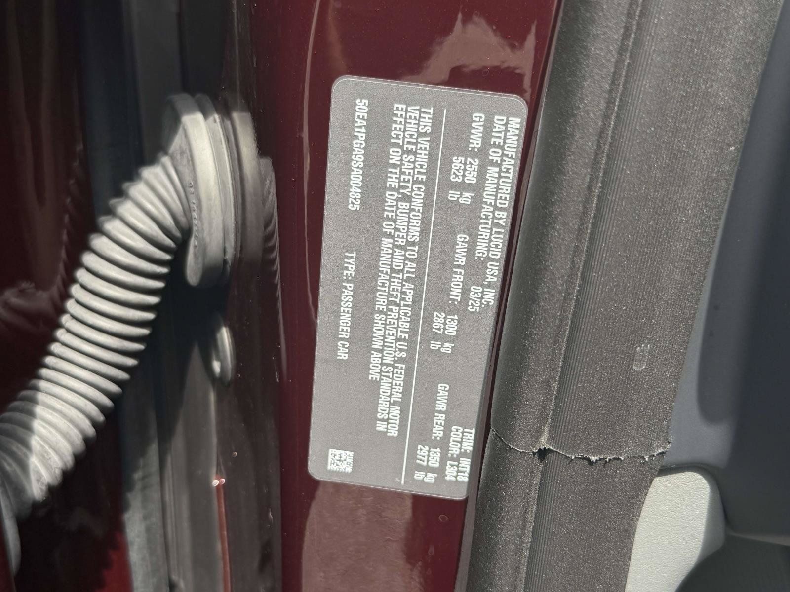 Used 2025 Lucid Air Pure RWD image 33
