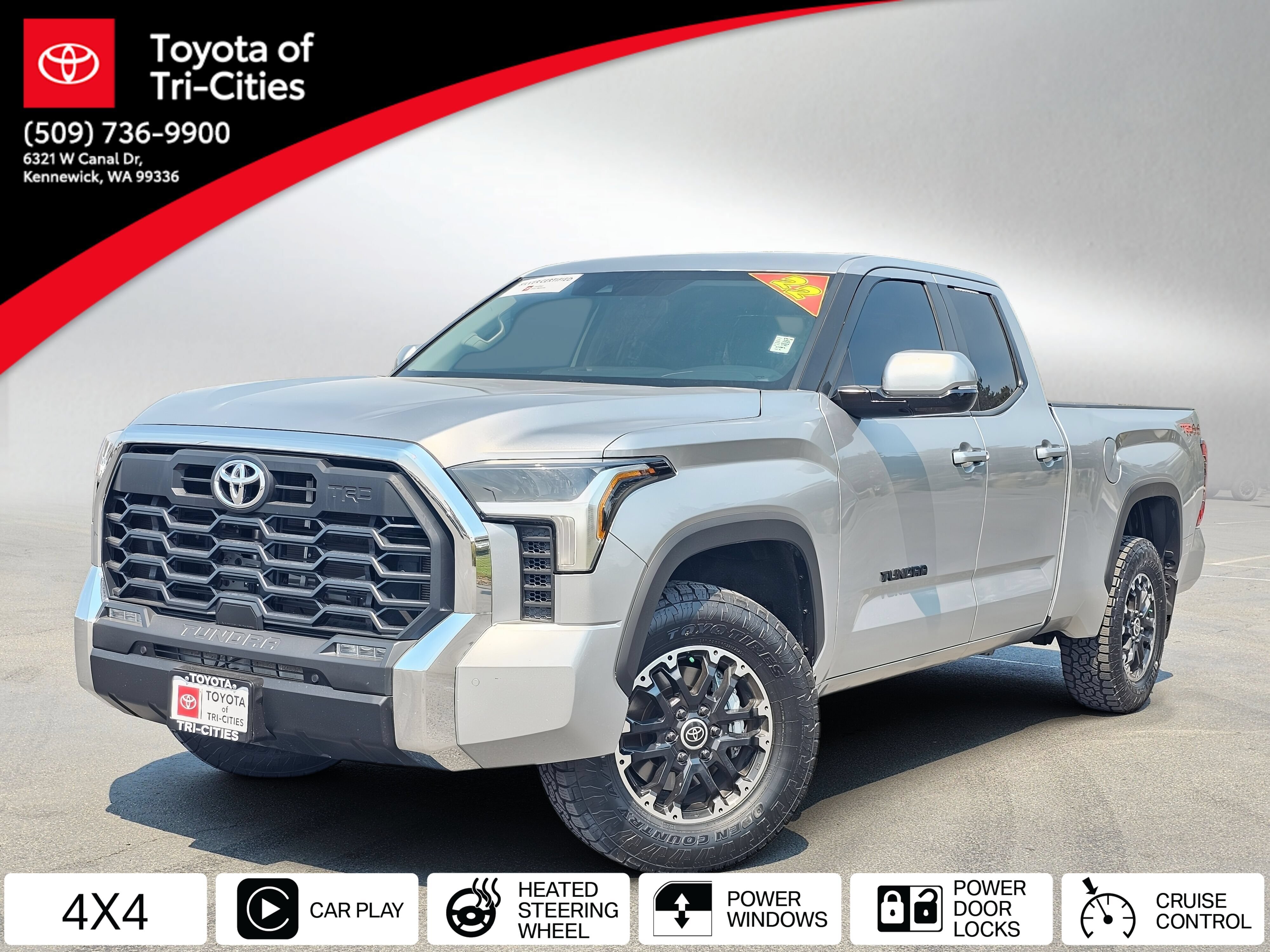 Certified 2022 Toyota Tundra SR5 w/ TRD Off-Road Package AWD/4WD image 31